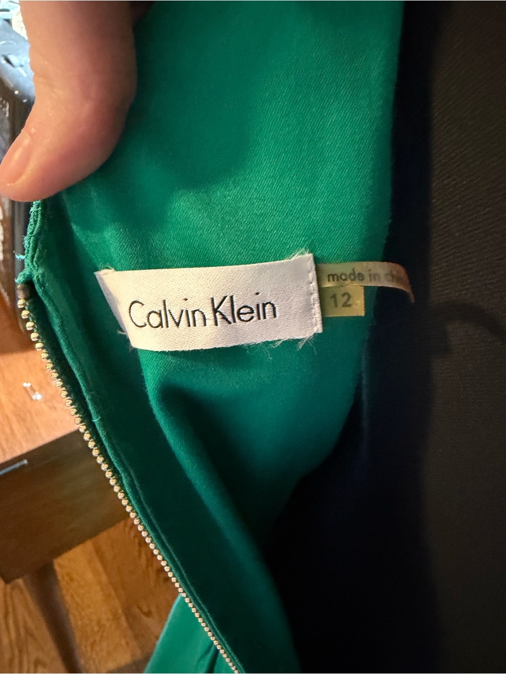 Green Calvin Klein Dress - Picture 5 of 5